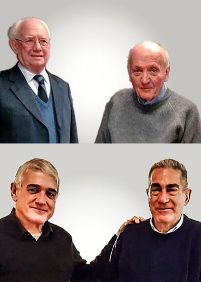 ‎‎‎‎‎‎‎I 4 presidenti AVO Parma‎‎‎‎‎‎‎‎‎‎‎‎‎‎